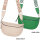 Bauchtasche Umhängetasche Crossbody-Bag Hüfttasche Kunstleder Italy-Design