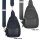 Brusttasche Umhängetasche Schultertasche Cross Body Bag Kunstleder Italy-Design