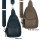 Brusttasche Umhängetasche Schultertasche Cross Body Bag Kunstleder Italy-Design