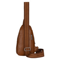 Brusttasche Umhängetasche Schultertasche Cross Body Bag Kunstleder Italy-Design