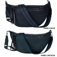Bauchtasche  Umhängetasche Crossbody-Bag Hüfttasche Kunstleder Italy-Design