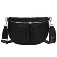Bauchtasche  Umhängetasche Crossbody-Bag Hüfttasche Kunstleder Italy-Design