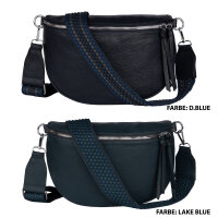 Bauchtasche  Umhängetasche Crossbody-Bag Hüfttasche Kunstleder Italy-Design