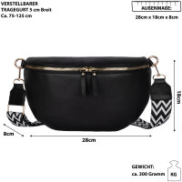 Bauchtasche Umhängetasche Crossbody-Bag...