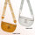 Bauchtasche Umhängetasche Crossbody-Bag Hüfttasche Kunstleder Italy-Design
