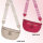 Bauchtasche Umhängetasche Crossbody-Bag Hüfttasche Kunstleder Italy-Design