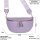 Bauchtasche Umhängetasche Crossbody-Bag Hüfttasche Kunstleder Italy-Design PURPLE