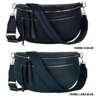 Bauchtasche  Umhängetasche Crossbody-Bag Hüfttasche Kunstleder Italy-Design