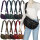 Bauchtasche  Umhängetasche Crossbody-Bag Hüfttasche Kunstleder Italy-Design