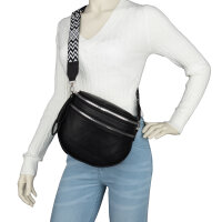 Bauchtasche Umhängetasche Crossbody-Bag Hüfttasche Kunstleder Italy-Design