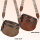 Bauchtasche Umhängetasche Crossbody-Bag Hüfttasche Kunstleder Italy-Design