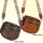 Bauchtasche Umhängetasche Crossbody-Bag Hüfttasche Kunstleder Italy-Design