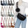Bauchtasche  Umhängetasche Crossbody-Bag Hüfttasche Kunstleder Italy-Design
