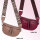 Bauchtasche Umhängetasche Crossbody-Bag Hüfttasche Kunstleder Italy-Design