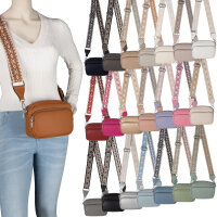 Bauchtasche  Umhängetasche Crossbody-Bag Hüfttasche Kunstleder Italy-Design