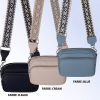 Bauchtasche  Umhängetasche Crossbody-Bag Hüfttasche Kunstleder Italy-Design