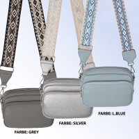 Bauchtasche  Umhängetasche Crossbody-Bag Hüfttasche Kunstleder Italy-Design
