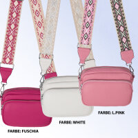 Bauchtasche  Umhängetasche Crossbody-Bag Hüfttasche Kunstleder Italy-Design