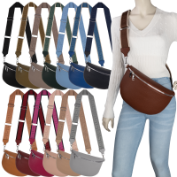 Bauchtasche XL Umhängetasche Crossbody-Bag...