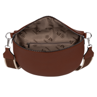 Bauchtasche XL Umhängetasche Crossbody-Bag Hüfttasche Kunstleder Italy-Design