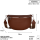 Bauchtasche XL Umhängetasche Crossbody-Bag Hüfttasche Kunstleder Italy-Design
