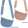 Bauchtasche XL Umhängetasche Crossbody-Bag Hüfttasche Kunstleder Italy-Design