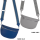 Bauchtasche XL Umhängetasche Crossbody-Bag Hüfttasche Kunstleder Italy-Design