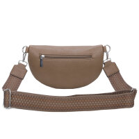 Bauchtasche Umhängetasche Crossbody-Bag Hüfttasche Kunstleder Italy-Design