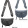Bauchtasche Umhängetasche Crossbody-Bag Hüfttasche Kunstleder Italy-Design