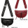 Bauchtasche Umhängetasche Crossbody-Bag Hüfttasche Kunstleder Italy-Design