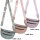Bauchtasche Umhängetasche Crossbody-Bag Hüfttasche Kunstleder Italy-Design