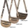 Bauchtasche Umhängetasche Crossbody-Bag Hüfttasche Kunstleder Italy-Design