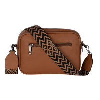 Bauchtasche  Umhängetasche Crossbody-Bag Hüfttasche Kunstleder Italy-Design
