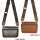Bauchtasche  Umhängetasche Crossbody-Bag Hüfttasche Kunstleder Italy-Design