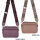Bauchtasche  Umhängetasche Crossbody-Bag Hüfttasche Kunstleder Italy-Design