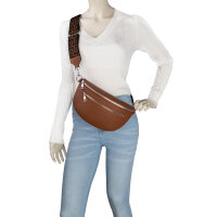 Bauchtasche Umhängetasche Crossbody-Bag Hüfttasche Kunstleder Italy-Design