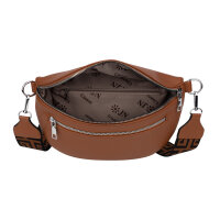 Bauchtasche Umhängetasche Crossbody-Bag Hüfttasche Kunstleder Italy-Design