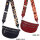 Bauchtasche Umhängetasche Crossbody-Bag Hüfttasche Kunstleder Italy-Design