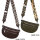 Bauchtasche Umhängetasche Crossbody-Bag Hüfttasche Kunstleder Italy-Design