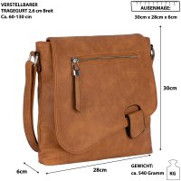 EAAKIE Damentasche Umhängetasche Handtasche Schultertasche