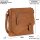 EAAKIE Damentasche Umhängetasche Handtasche Schultertasche BROWN