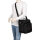 Arbeitstasche Umhängetasche Messenger Flugbegleiter  Herrentasche  XXL Schwarz