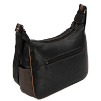 Damen Tasche Schultertasche Umhängetasche Crossover Bag Leder Optik Handtasche
