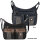 Damen Tasche Schultertasche Umhängetasche Crossover Bag Leder Optik Handtasche