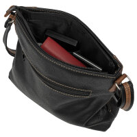 Damen Tasche Schultertasche Umhängetasche Crossover Bag Leder Optik Handtasche