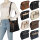 Damen Tasche Schultertasche Umhängetasche Crossover Bag Leder Optik Handtasche