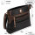 Damen Tasche Schultertasche Umhängetasche Crossover Bag Leder Optik Handtasche