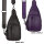 Brusttasche Umhängetasche Schultertasche Cross Body Bag Kunstleder Italy-Design