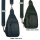 Brusttasche Umhängetasche Schultertasche Cross Body Bag Kunstleder Italy-Design