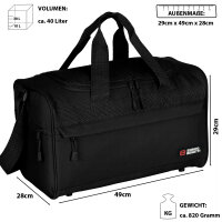 40 L Reisetasche Saunatasche Sporttasche Fitnesstasche...